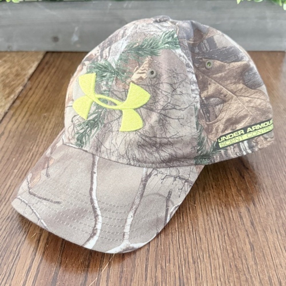 Under Armour Camouflage Scent Control Hat Adjustable BIN W